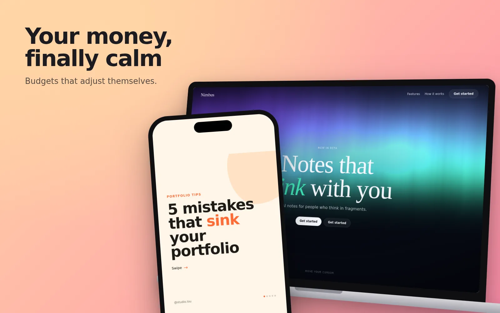 Device Mockup Scenes: Hero scene