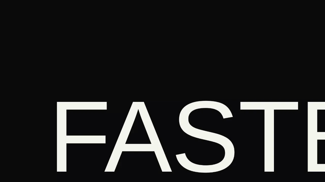 Kinetic Type Teaser: Word beat